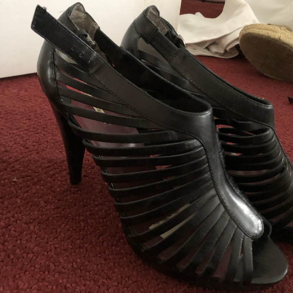 Black sexy heels 8.5